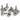 Alternate-Image1 Image for StarTech M5 x 12mm, Screws, 100 Pack, M5 Mounting Screws for Server Rack & Cabinet, TAA
