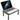 Alternate-Image1 Image for Eaton Tripp Lite Series Monitor Riser for Desk, 14 x 9 in. - Height Adjustable, Metal, Black