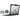 Main Image for MAXCases Extreme Shell-L for MacBook Air 13.3" (2018-2021 w/Touch ID - Intel/M1 Chips) (Black/Clear)