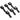 Alternate-Image10 Image for Chief Tempo PDU Bundle Flat Panel Wall Mount - For 49-86 Inch Displays - VESA Wall Mount - Black