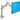 Right Image for Mount-It! Single Monitor Desk Mount - Pole Mounted Gas Spring Arm, Full Motion Height Adjustable
