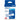 Main Image for Brother Genuine P-touch TZe233 BL on WHT Label Tape, Laminated, 12mmX8m