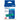 Main Image for Brother Genuine P-touch TZe731 BK on GRN Label Tape, Laminated, 12mmX8m