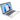 Alternate-Image1 Image for HP 17-cn3000 17-cn3202ds 17.3" Touchscreen Notebook - HD+ - Intel N200 - 8 GB - 256 GB SSD - Moonlight Blue, Natural Silver