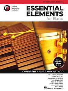 Essential Elements for Band – Percussion/Keyboard Percussion Book 2 with EEi
