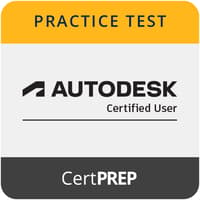 CertPREP Practice Test for Autodesk Certified User (ACU) for College Students (Download)