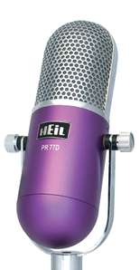 Heil Sound PR 77D Dynamic Microphone with FREE! VEA AI Audio Enhancer (2 Colors)