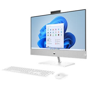 HP 27" FHD AMD Ryzen AI 7 350 16GB RAM 1TB SSD AMD Radeon 860M All-in-One Desktop PC (Refurbished)