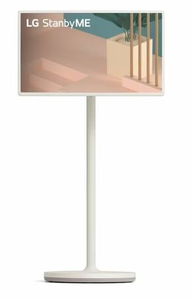 LG StanbyME 27" FHD Touchscreen Rollable Smart Multimedia Monitor with Built-In Browser for Classrooms