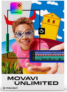 Movavi Unlimited 2025 Personal with AI for Mac 1-Year Subscription