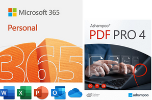 Microsoft 365 Personal with Ashampoo PDF Pro 4 for Windows | Back to School Offer!
