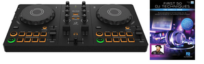 Pioneer DDJ-FLX2 Compact 2-Channel DJ Controller with FREE! DJ Techniques Guide