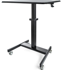 StarTech Mobile Standing Desk with Locking One-Touch Lift for Teachers & Students