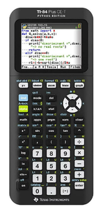 Texas Instruments TI-84 Plus CE Python Graphics Calculator Remote Learning Pack