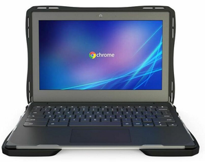 UZBL Rugged Hard Shell Air Style Case for HP Fortis Flip G1i Chromebook 11"