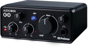 PreSonus AudioBox GO with FREE! Studio One Artist Recording Software (On Sale!)