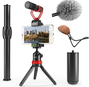 Movo VXR10+ Smartphone Microphone Video Kit