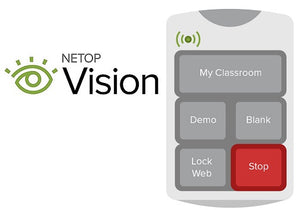 Netop Vision 9 Class Kit with TeachPad for Windows (1 Teacher/Up to 15 Students in Class) (Download)