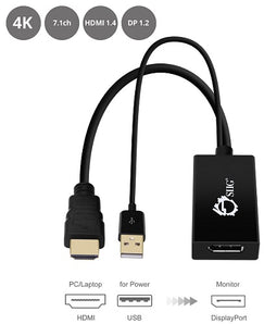 SIIG HDMI to DisplayPort 4K Ultra HD Converter